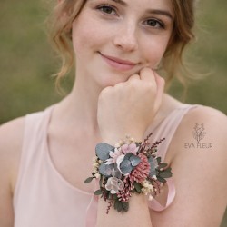 Květinový náramek na ruku "Údolí stínů X."