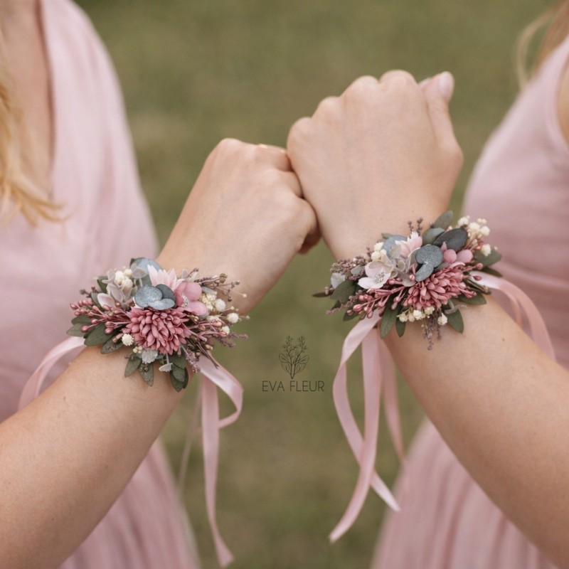 Květinový náramek na ruku "Údolí stínů X."