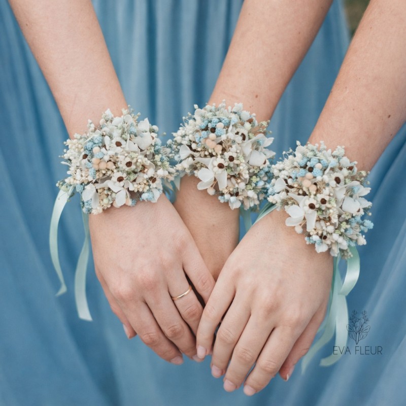 Květinový náramek na ruku "Prožitky"