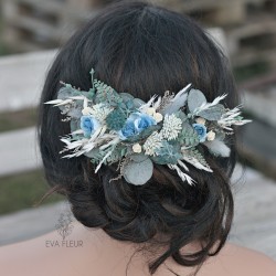 Floral, flower quarter head wreath, hair wreath, crown