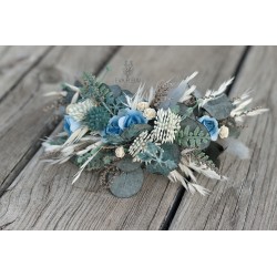 Floral, flower quarter head wreath, hair wreath, crown