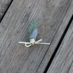 Vývazek pro svatebčana "Dusty blue"