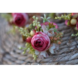 Floral, flower hair tie