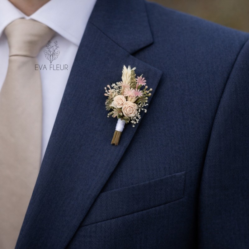 Korsáž - klopa svědka "Napořád X."