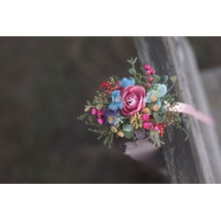 Floral, flower bracelet, wedding wrist corsage