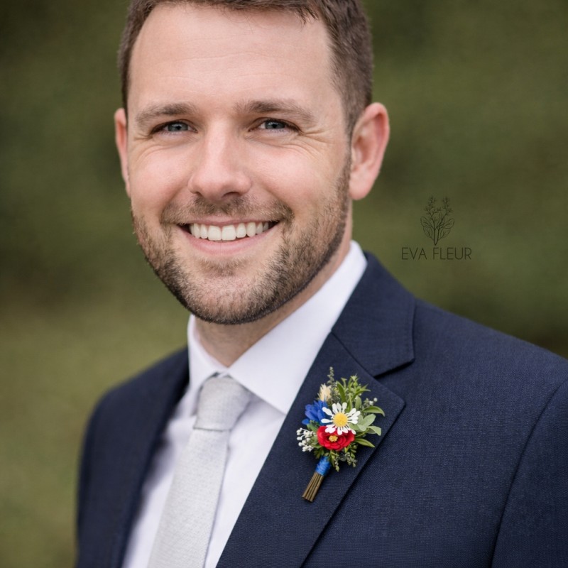 Korsáž - klopa svědka "Folklorní XI."