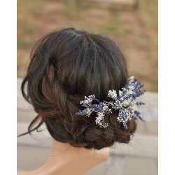 Set zápichů do účesu "Levandule s gypsophillou II."