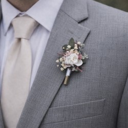 Flower groom's boutonniere,...