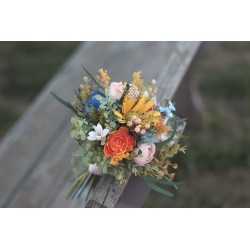 Kytice pro družičku, maminku, svědkyni "Polibek zapadajícího slunce"