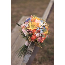 Svatební kytice pro nevěstu "Polibek zapadajícího slunce"