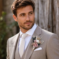 Flower groom's boutonniere,...