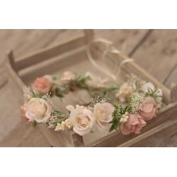 Floral, flower hair wreath, crown