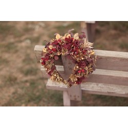 Floral, flower half head wreath, hair wreath, crown