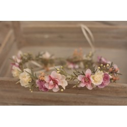 Floral, flower hair wreath, crown