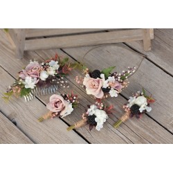 Floral, Flower headband, hairband