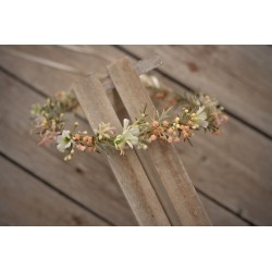 Floral, flower hair wreath, crown