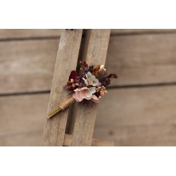 Flower groom's boutonniere, corsage