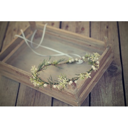 Floral, flower hair wreath, crown