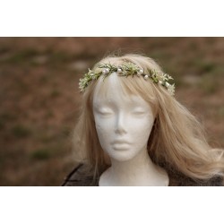 Floral, flower hair wreath, crown