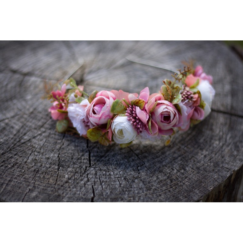 Floral, Flower headband, hairband