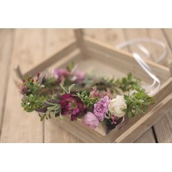 Floral, flower hair wreath, crown