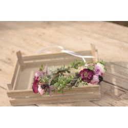 Floral, flower hair wreath, crown