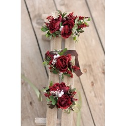 Floral, flower bracelet, wedding wrist corsage