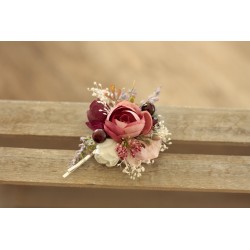 Floral flower hair clip, pin