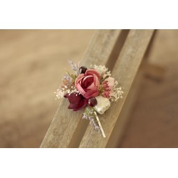 Floral flower hair clip, pin