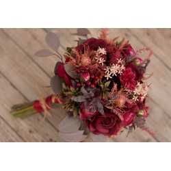 Svatební kytice pro nevěstu "Podzimním sluncem utkané"