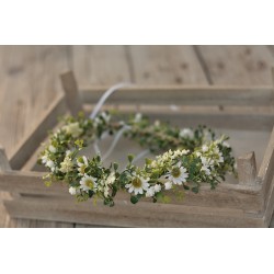 Floral, flower hair wreath, crown