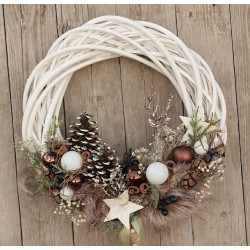 Winter, christmas wreath