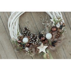 Winter, christmas wreath