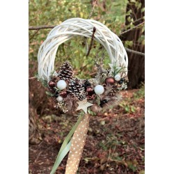 Winter, christmas wreath