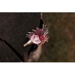 Flower groom's boutonniere, corsage