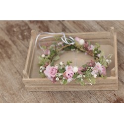 Floral, flower hair wreath, crown