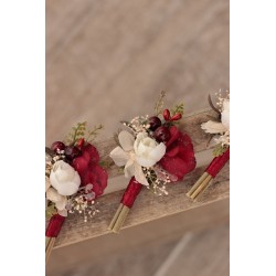 Flower groom's boutonniere, corsage