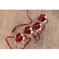 Floral, flower bracelet, wedding wrist corsage