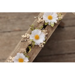 Floral flower hair clip, pin