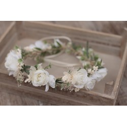 Floral, flower hair wreath, crown