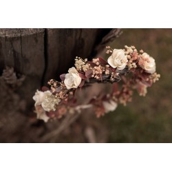 Floral, flower hair wreath, crown