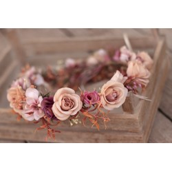 Floral, flower hair wreath, crown