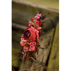 Autumn floral, Flower headband, hairband