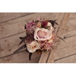 Witness, bridesmaid and mothers autumn wedding bouquet