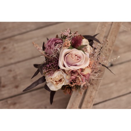 Witness, bridesmaid and mothers autumn wedding bouquet