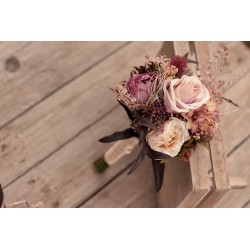 Witness, bridesmaid and mothers autumn wedding bouquet
