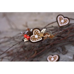 Christmas floral, Flower headband, hairband