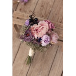 Witness, bridesmaid and mothers autumn wedding bouquet