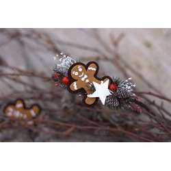 Christmas floral, Flower headband, hairband