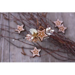Christmas floral, Flower headband, hairband